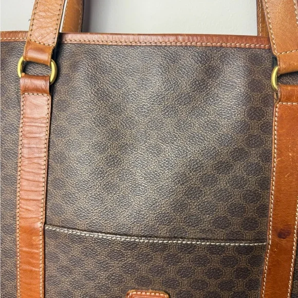 Celine coated canvas tote. - Picture 3 of 13